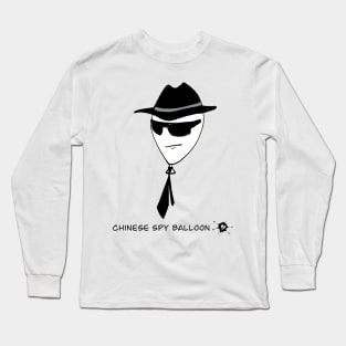 Funny Spy Balloon Long Sleeve T-Shirt